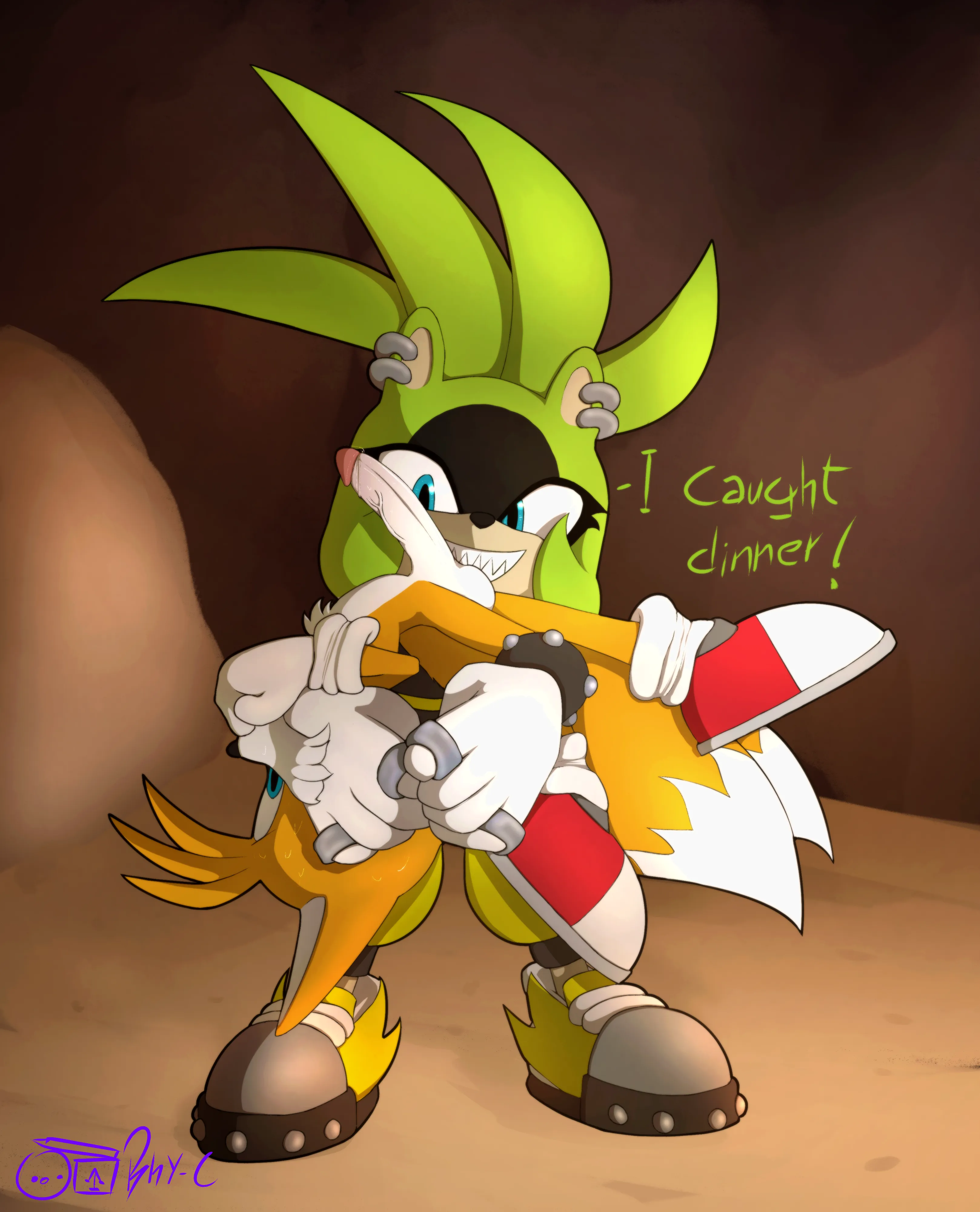 Surge got Tails [made by me]