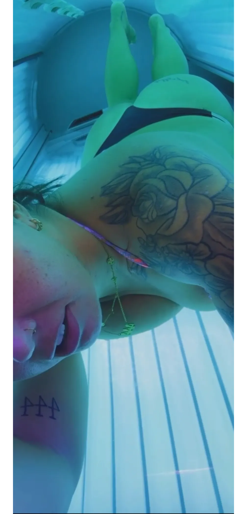 Working on these tan lines