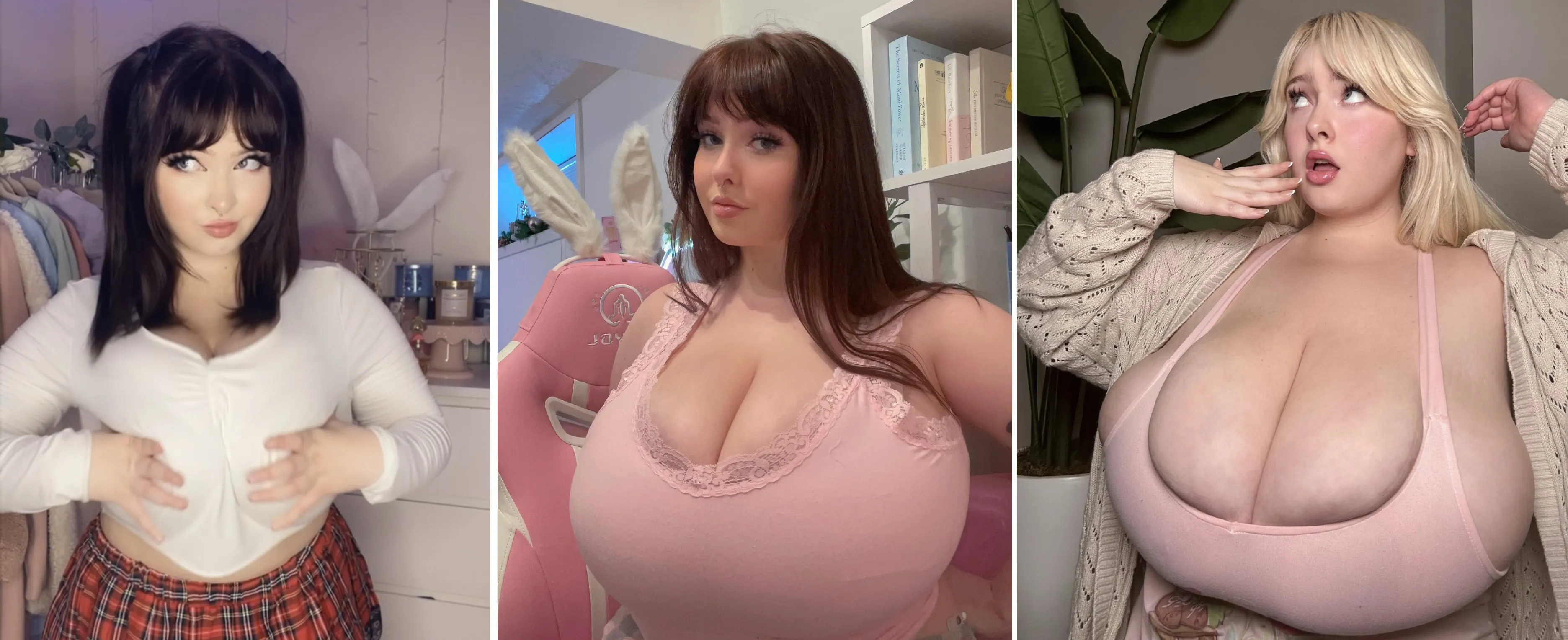 She keeps growing bustier