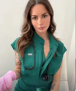 Tell me… does your pulse always jump like that, or am I just your favorite distraction? 😉💉