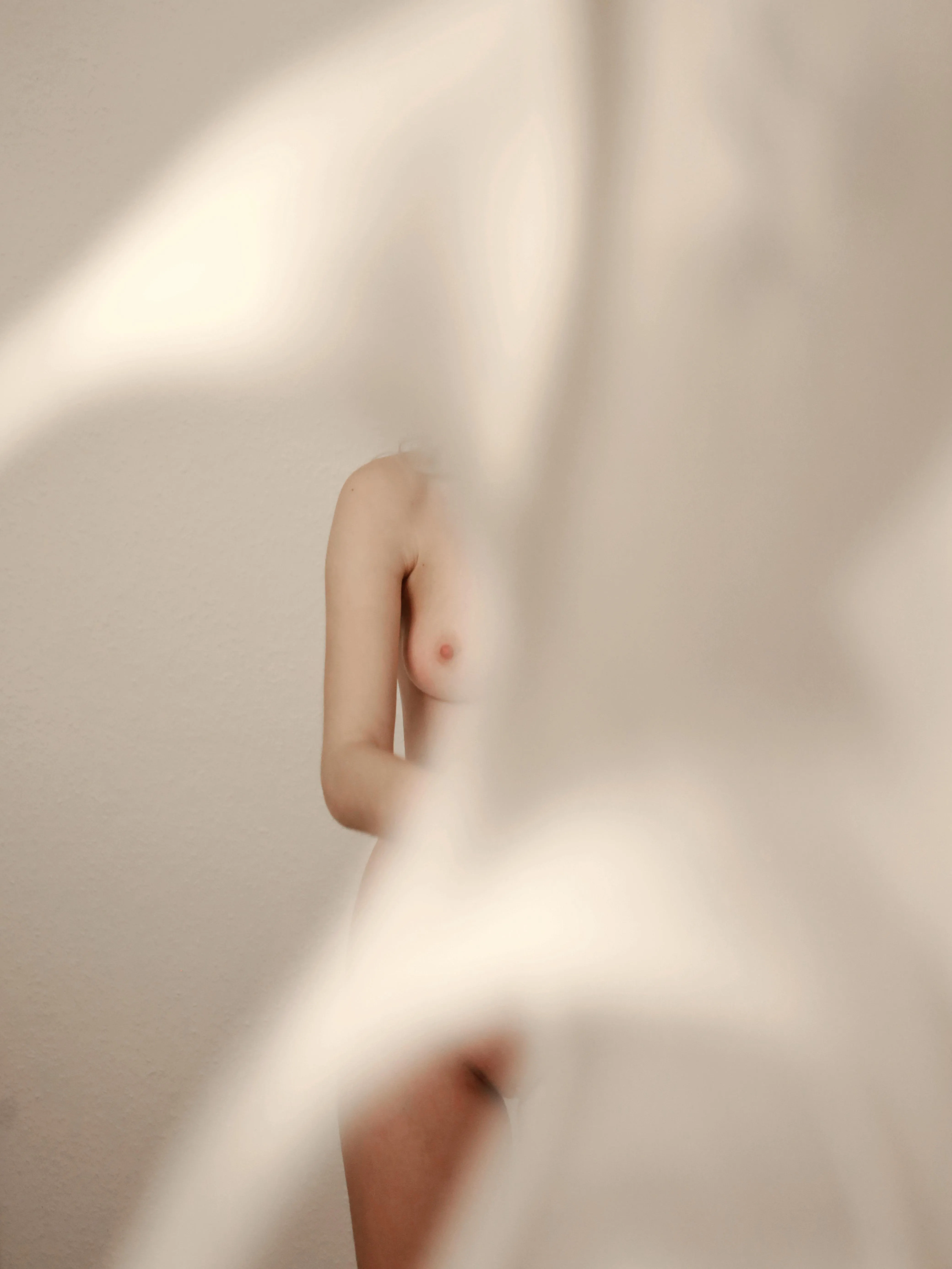 throwing her shirt | by me