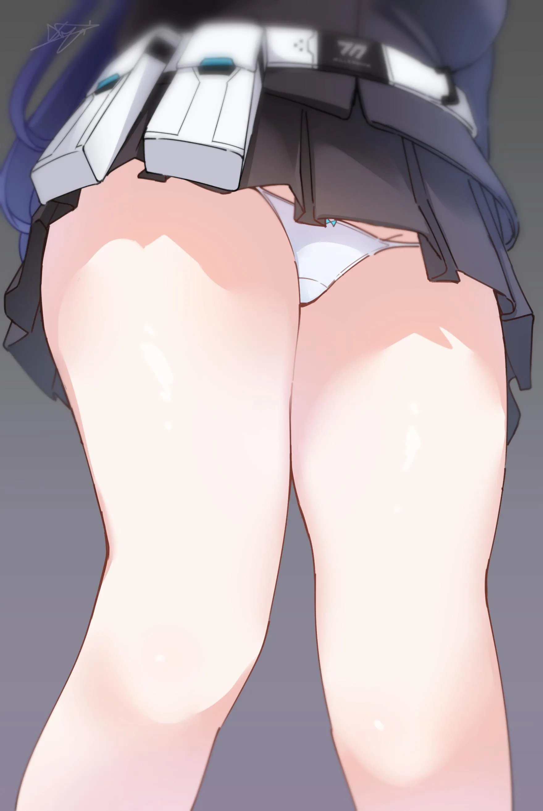 Yuuka's 100kg thighs