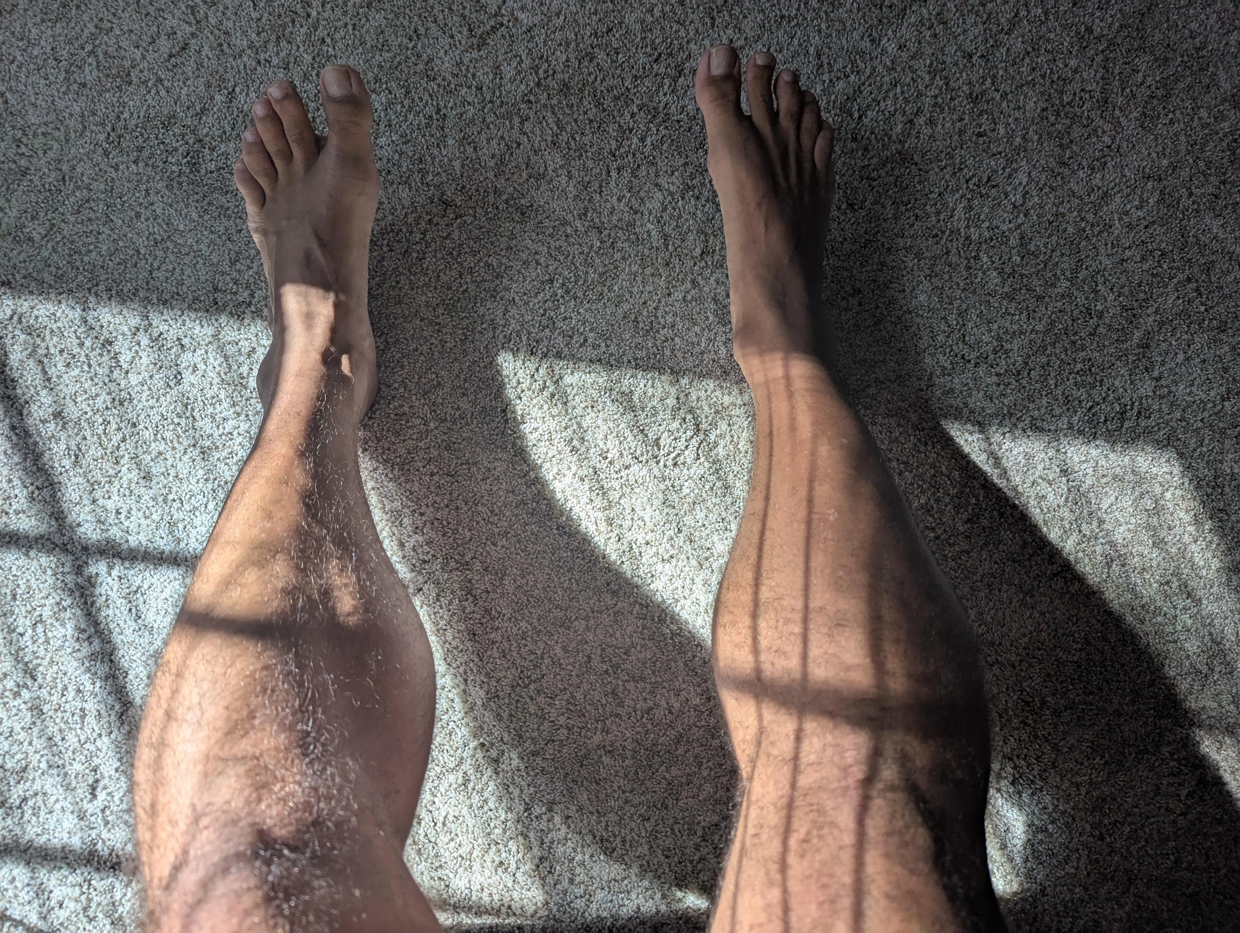 Artistic Shot of My Legs