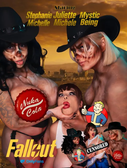 Lucy meets some super friendly ghouls in this video! 🥰 Starring me, Bishoujomom and Mystic Beinggg! Poster design by @BrownObsessed (twitter)