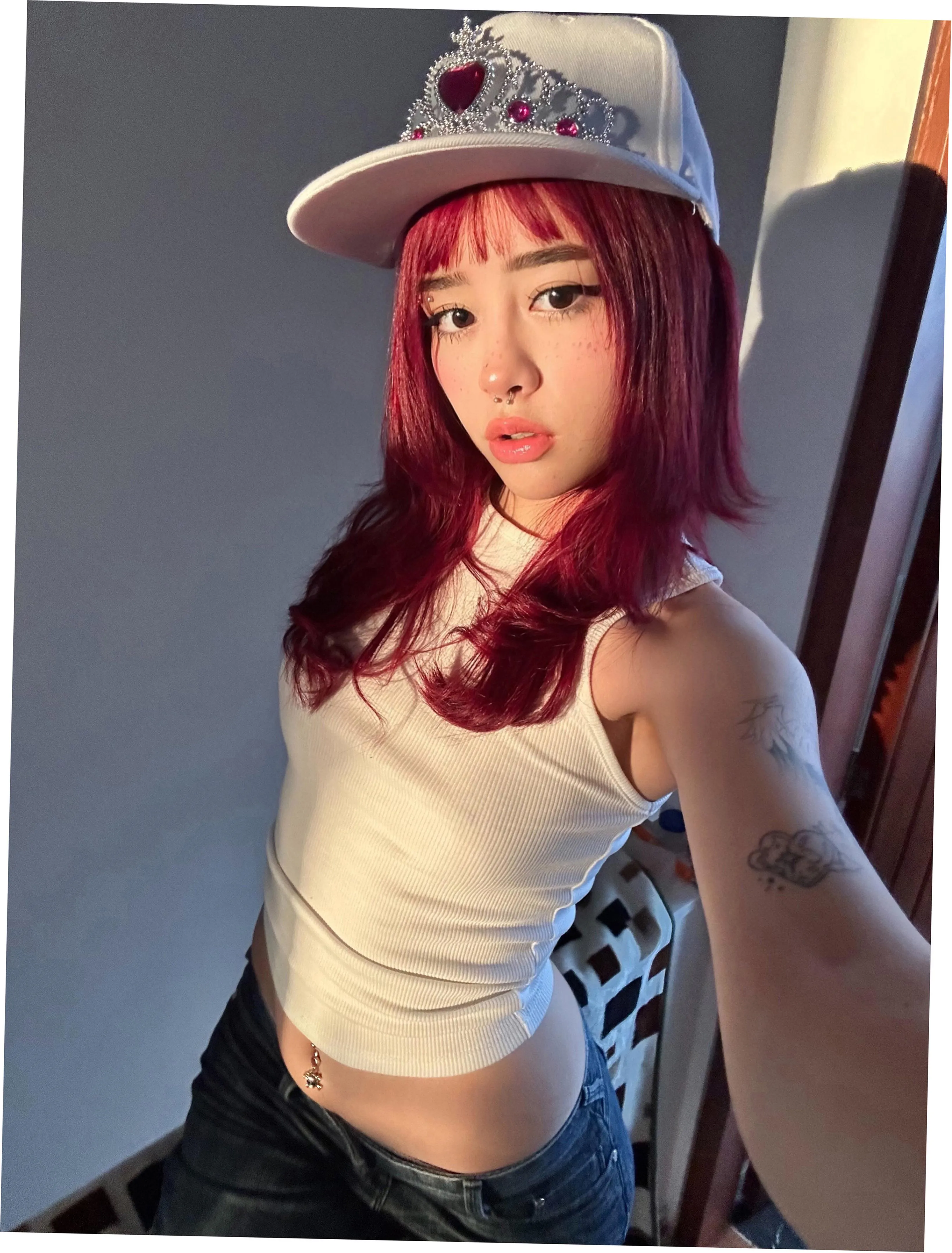 18F I get shy when people actually notice me