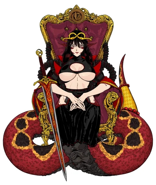 Queen Snek artist: 20thnezumi