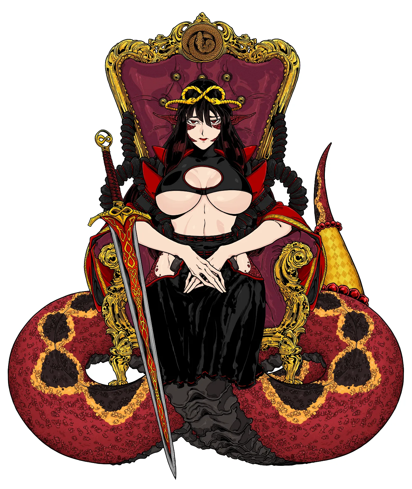 Queen Snek artist: 20thnezumi