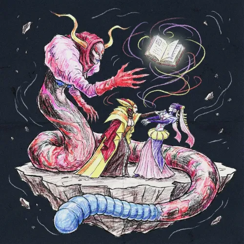 The Sorceresses of the future from Final Fantasy 8 (Sorceress C is the Lamia-Type)