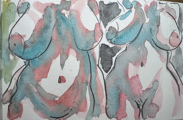 Bohème, watercolor by me