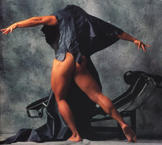 From a 1990-91 calendar for the Lackawanna Leather Company