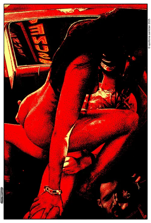PARKING LOT VOYEUR by Apollonia Saintclair