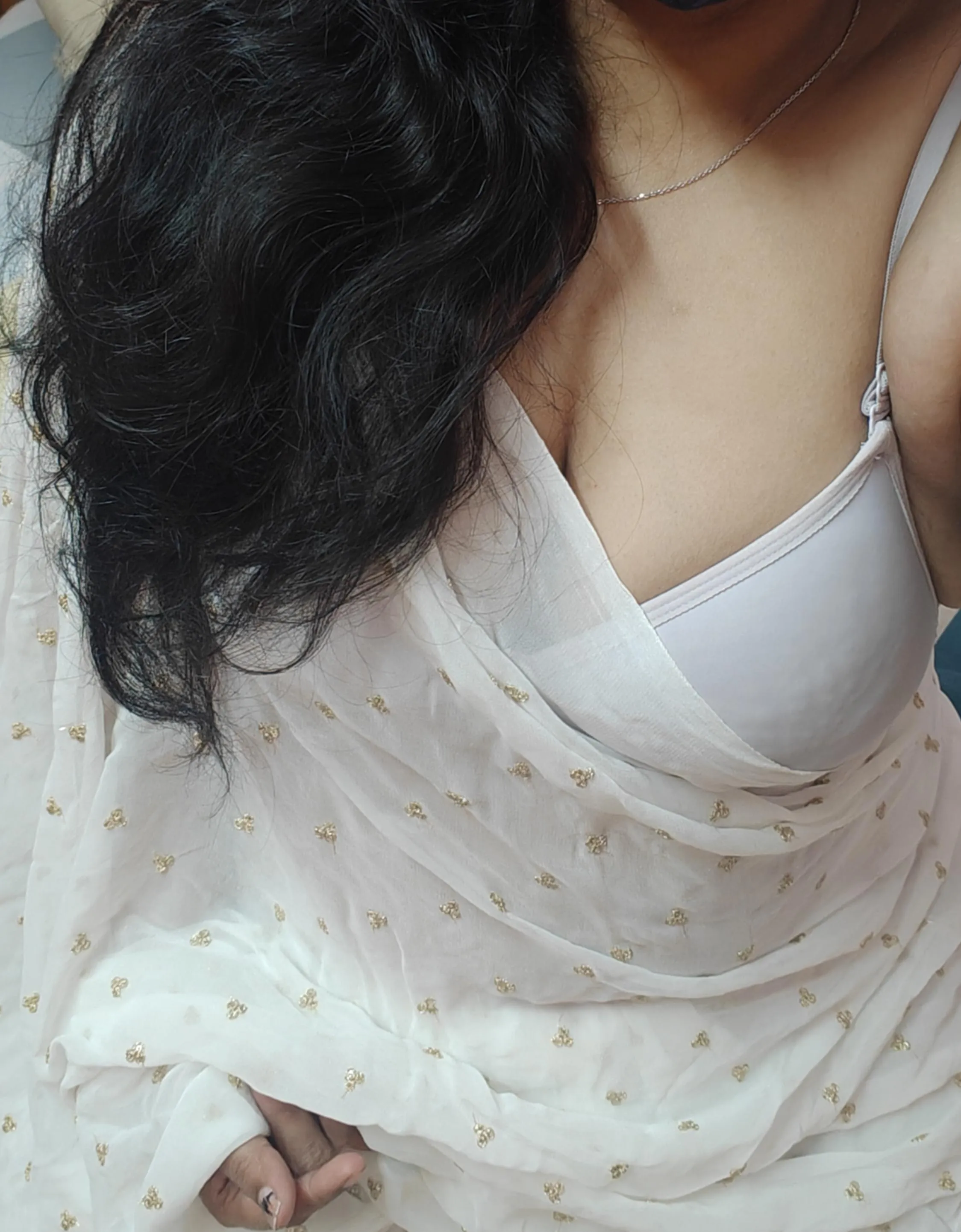White saree, dark intentions