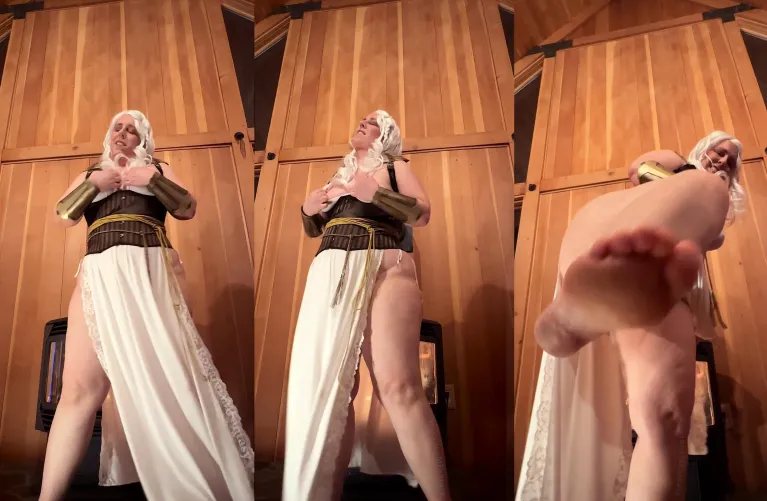 POV: You snuck into the giantess's lair and failed your stealth check. What's your hail mary?