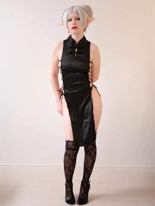 Chinese dress Frieren cosplay by aimihachi