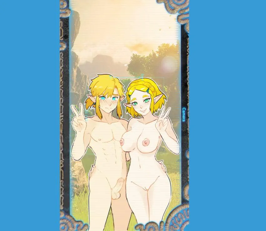 Cute couple selfie. (Nothing lewd. Trust.)