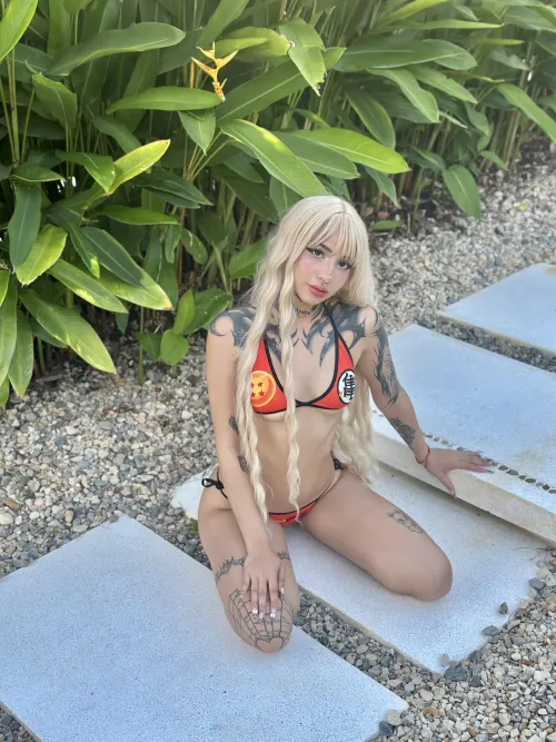 I love wearing sexy swimsuits