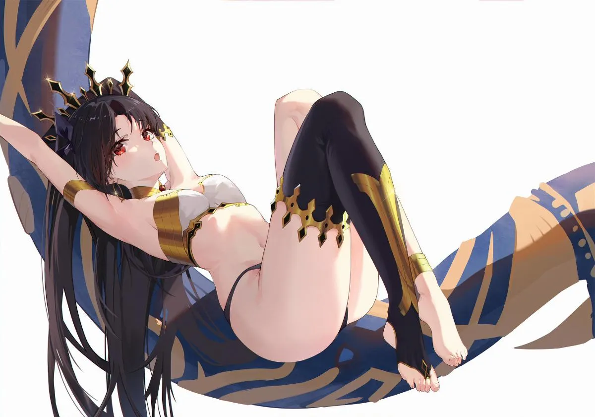 Ishtar on her airship