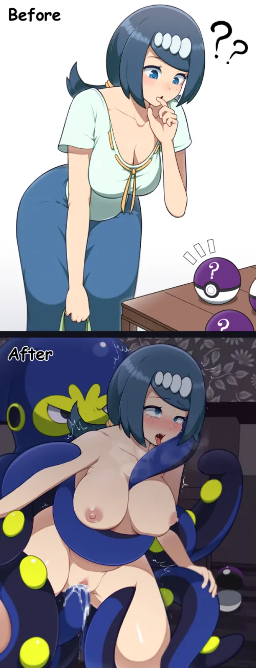 My daughter left her pokeballs in her room. I wondered if perhaps the Pokemon would prefer to be out to wander the house. Turns out they were in there for my safety. It's been hours and they haven't stopped breeding me (dr.orga)