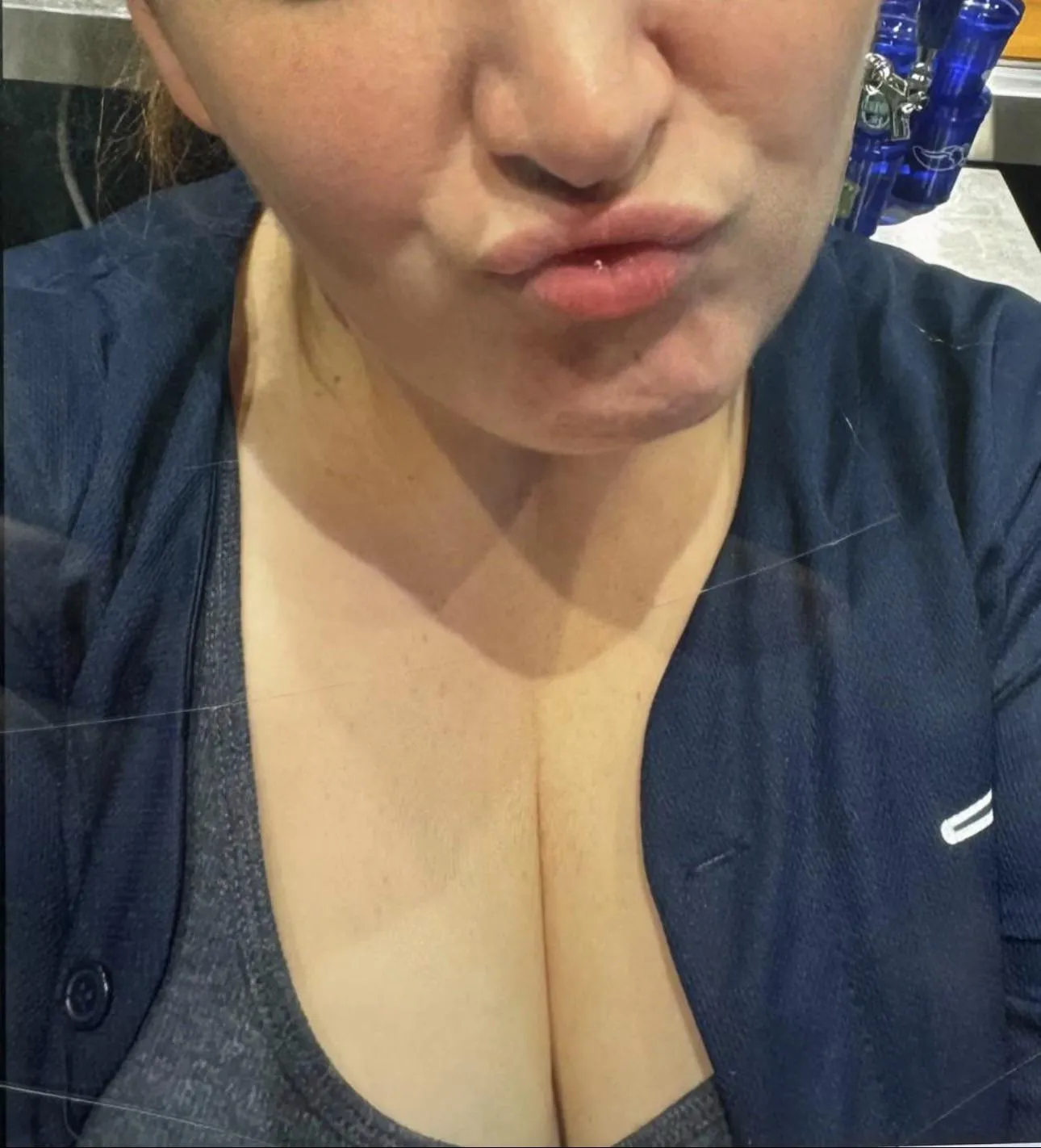 Who wants to get my wife drunk and pull those tits out while I watch