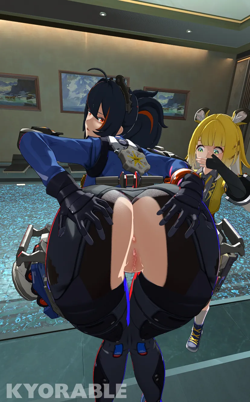 [Kyorable] JuFuFu's cop inspection ꨄ︎