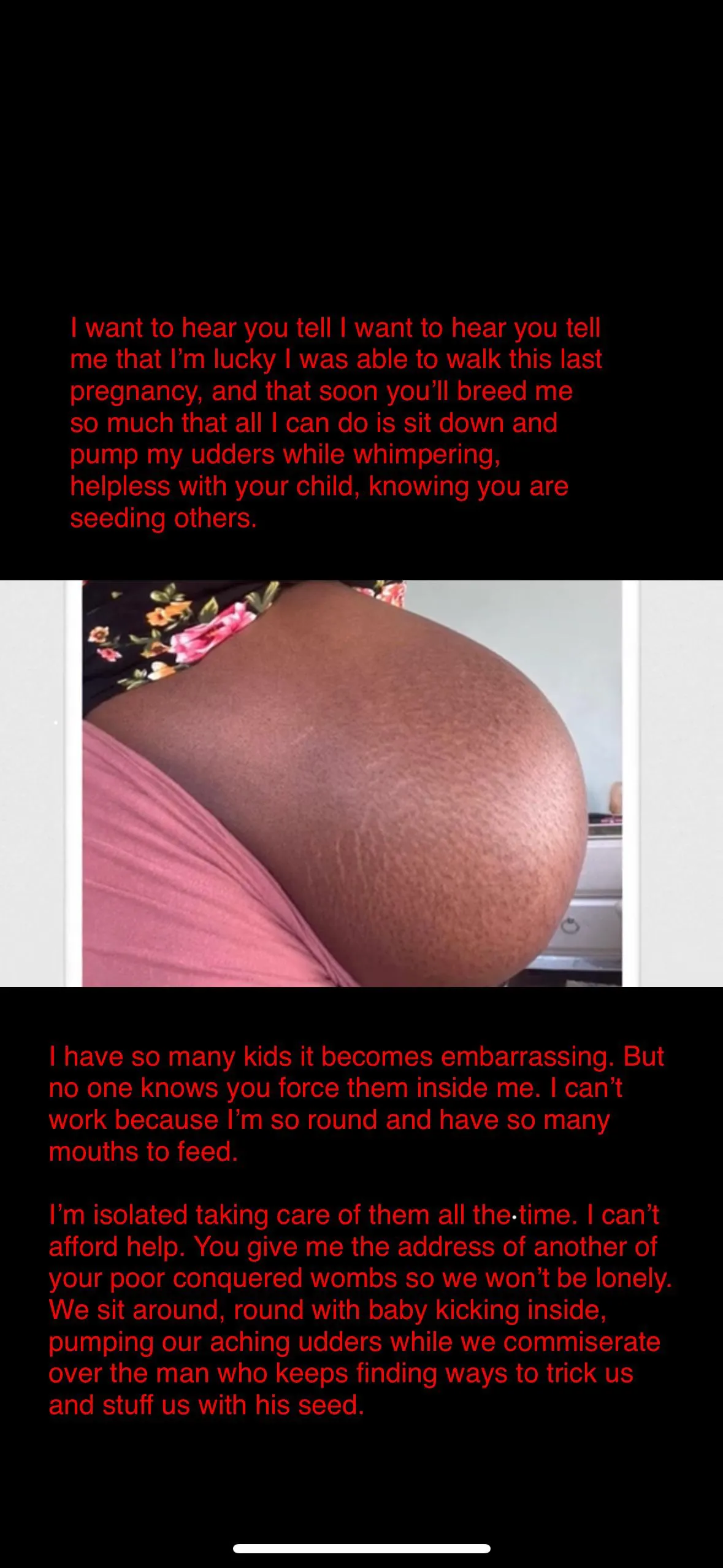 So heavy I can’t move