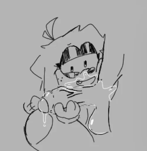 Bunfriend thing I drew this morning