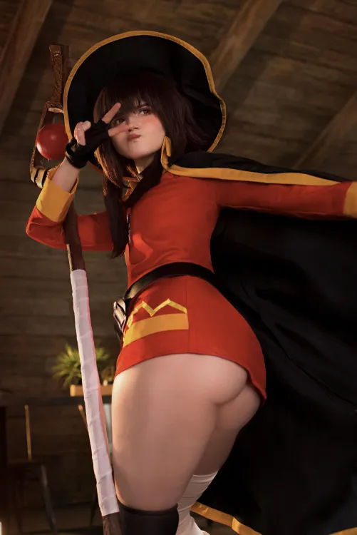 Megumin cosplay by me (Neyrodesu)