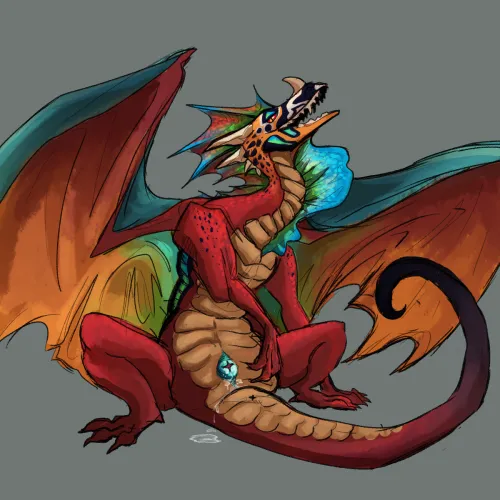 Mating Display [F] (art by myself)