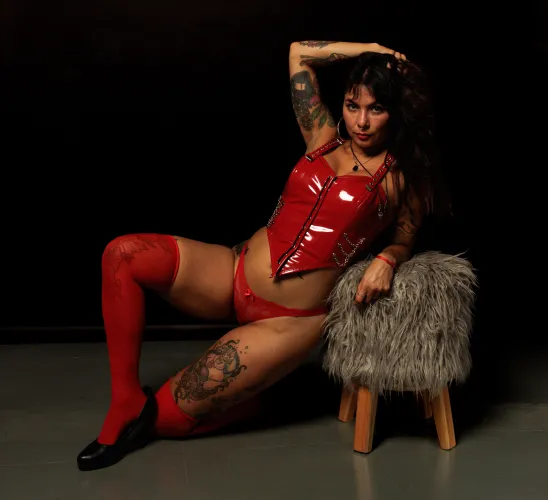 Resisting me is useless. I see you on your knees obeying.