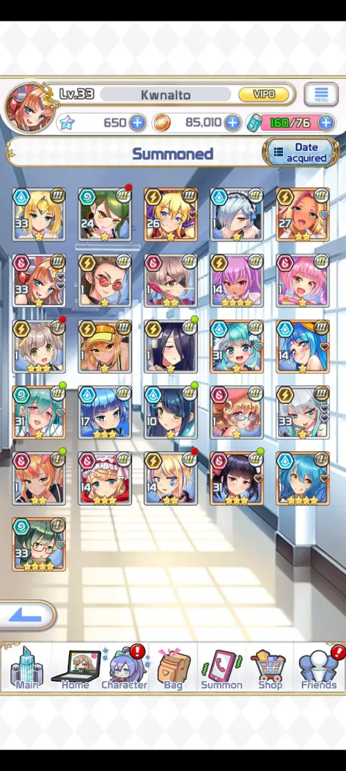 Can someone help me how to progress fast? Im a F2P and been playing for almost 1 week. This is all my characters