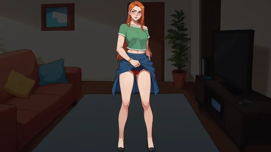 She’s in a teasing mood again [Love at Work]