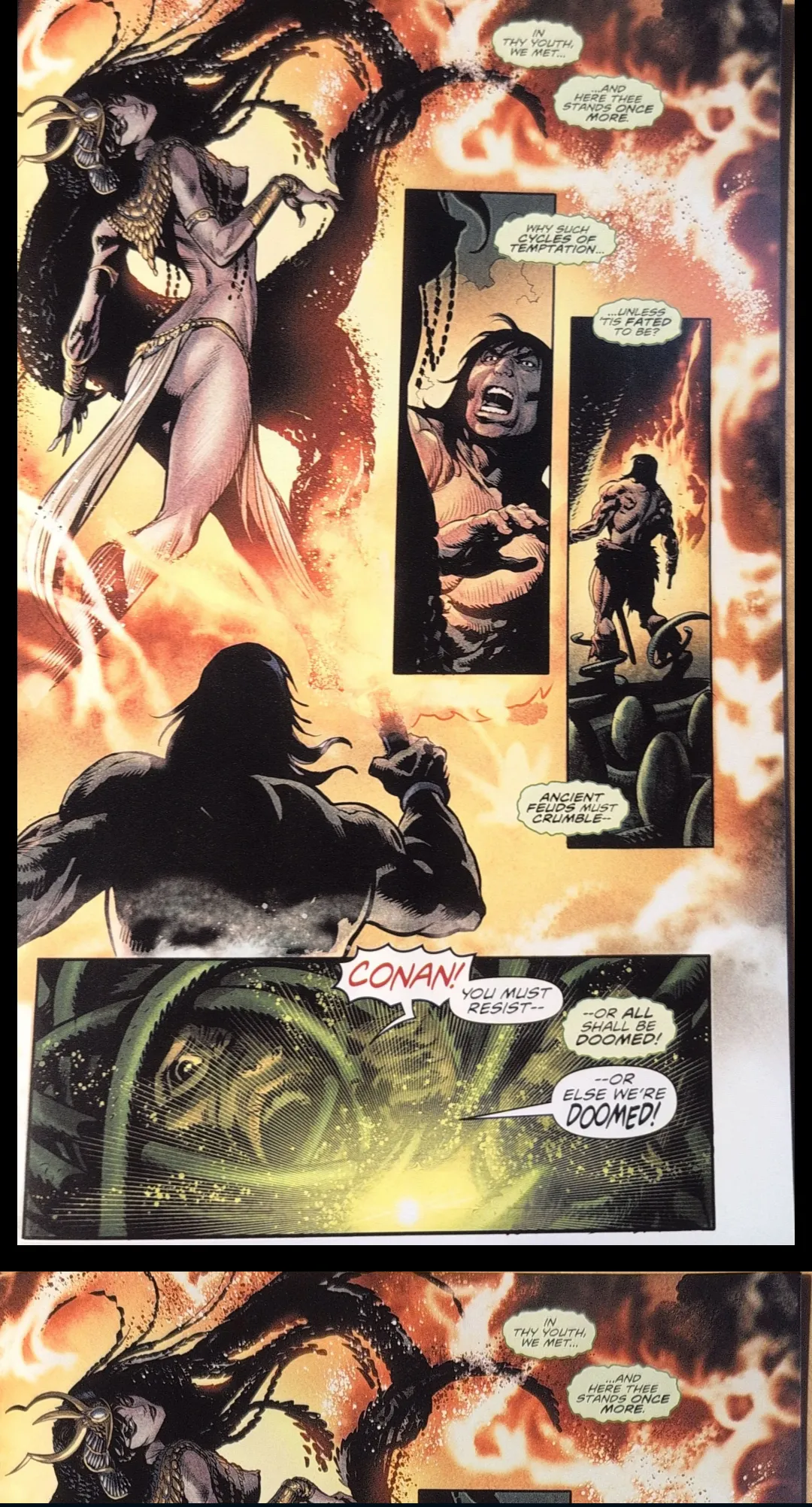 Evil Memories [Conan the Barbarian #24, Titan]