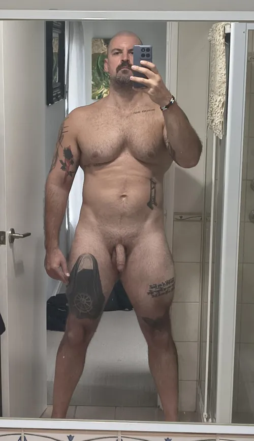 I've had a month off from the gym. How am I looking?