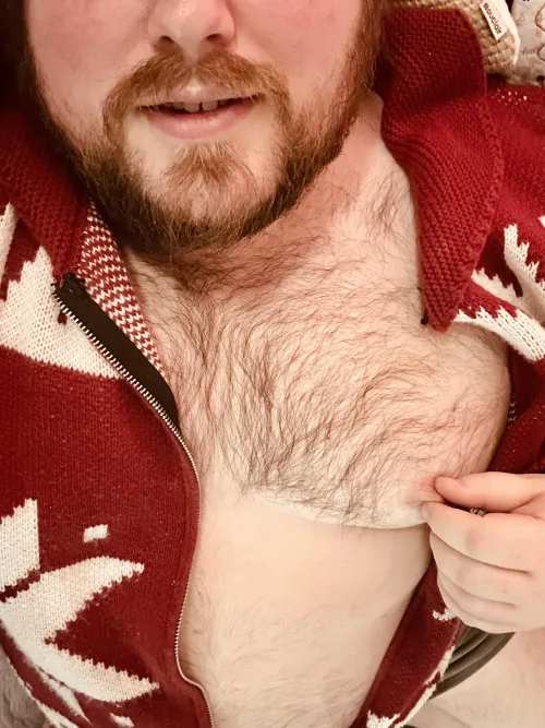 Too cold to get naked. Come cuddle?