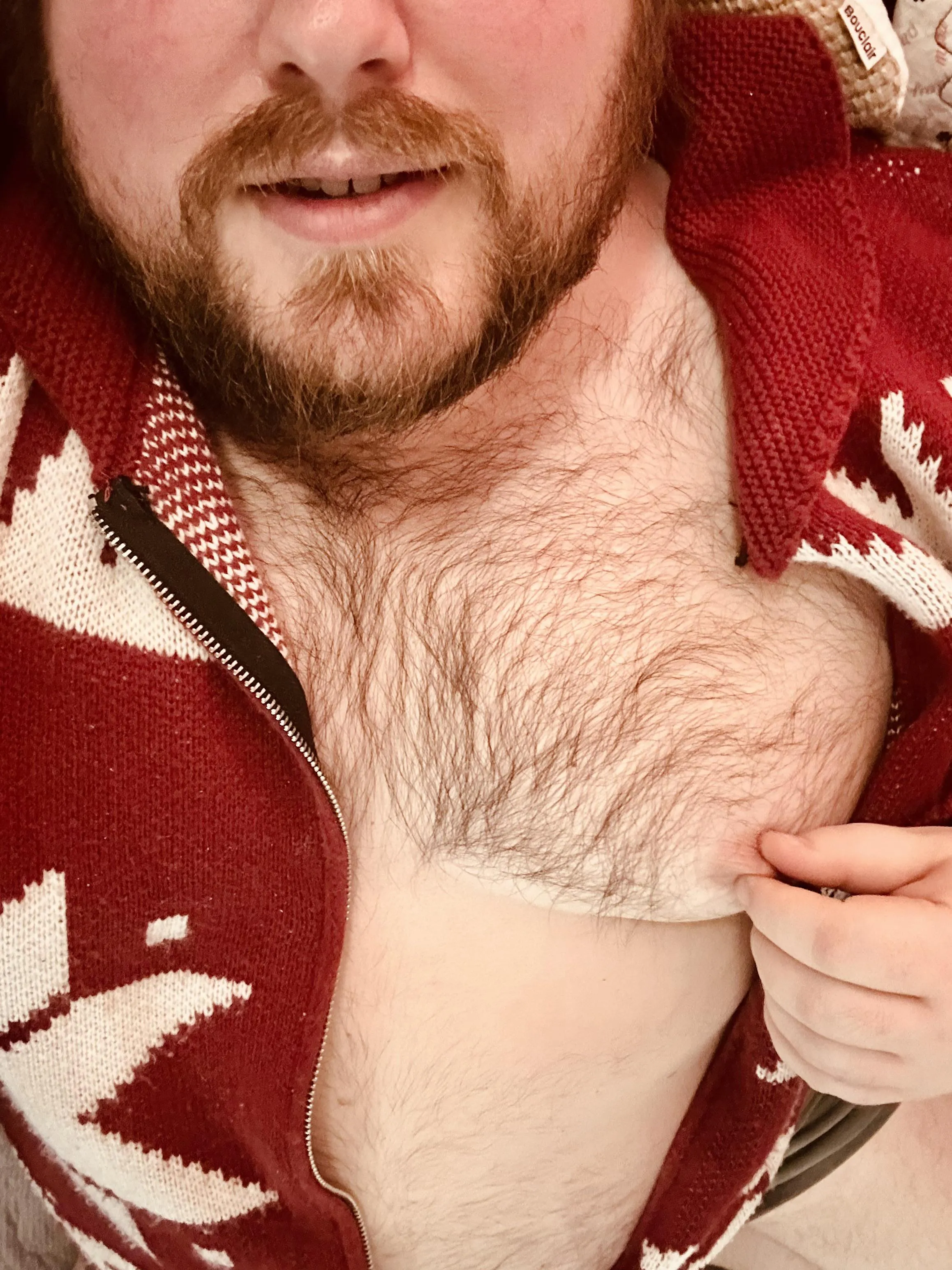 Too cold to get naked. Come cuddle?