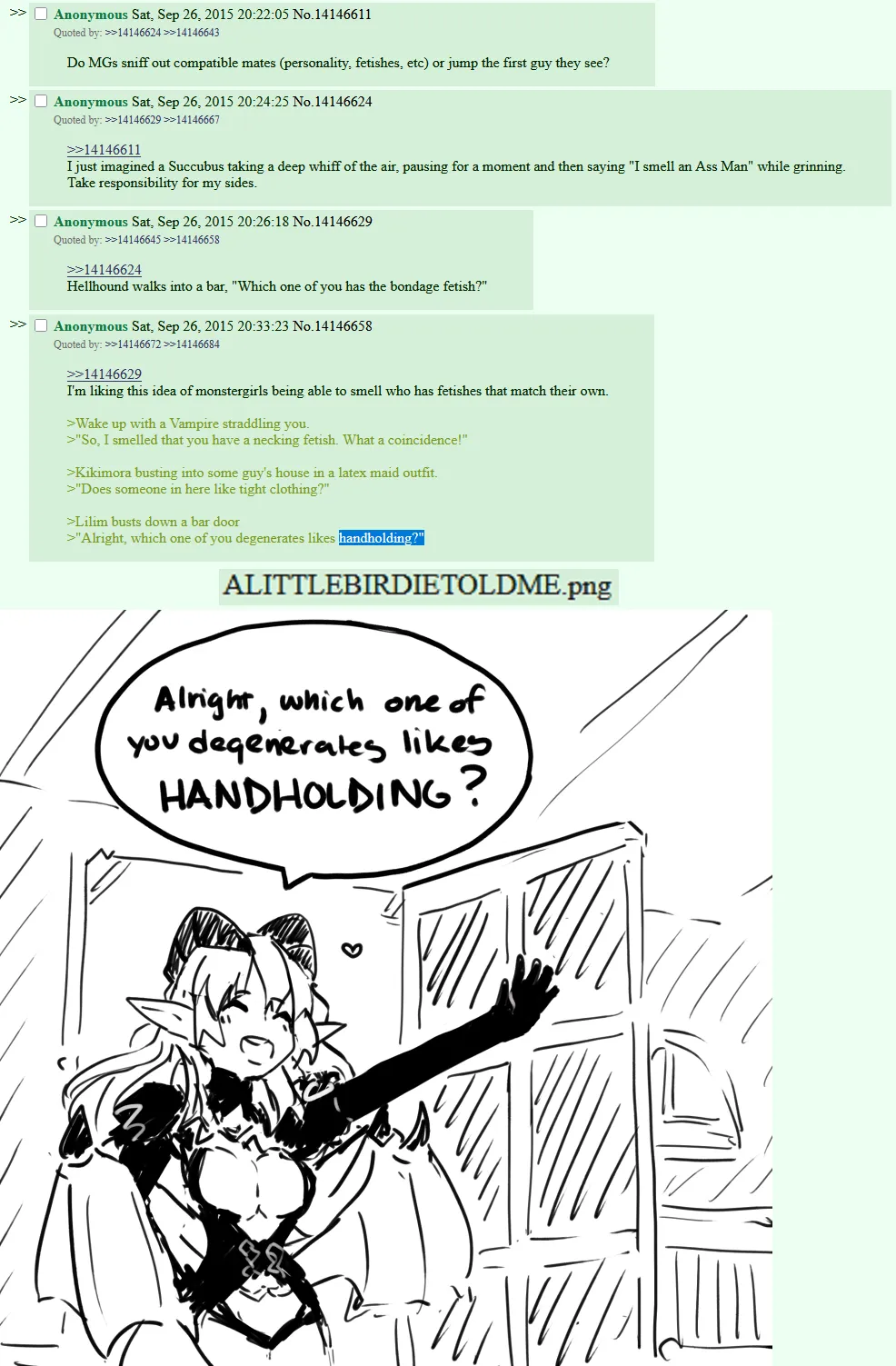 A little birdie told me