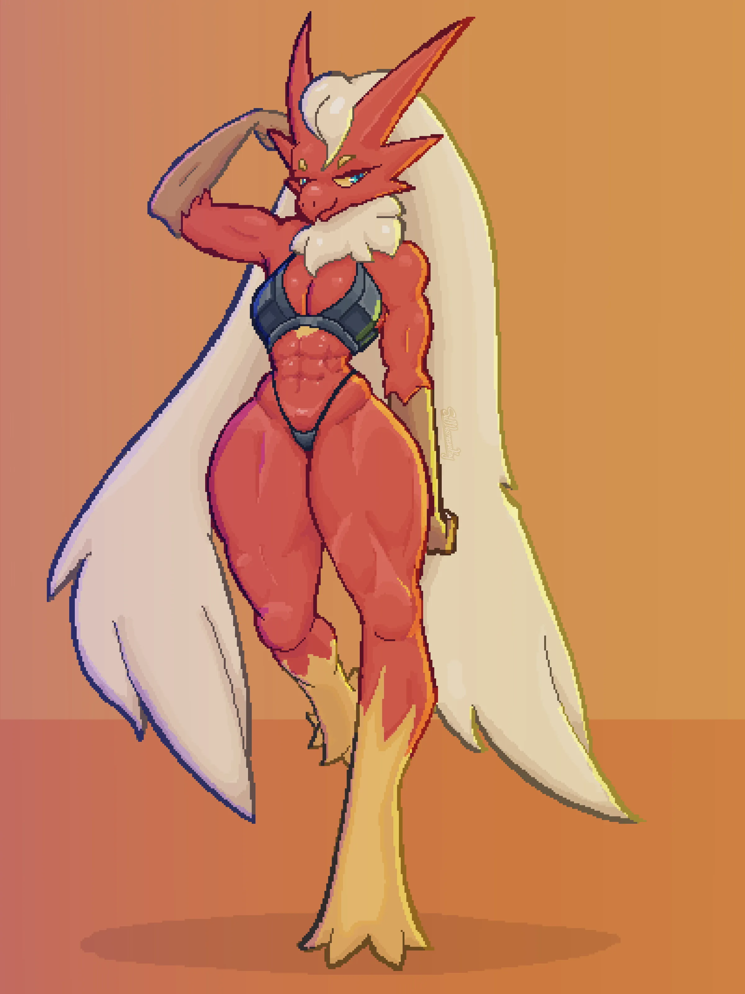 Absolutely Ripped Blaziken