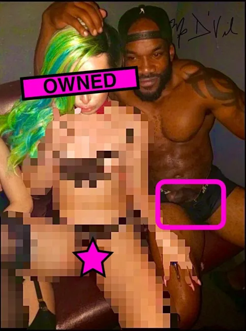 Can anyone look any more owned by the BNWO than Ivory Mayhem looks right here?