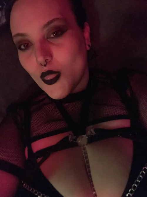 I strive to look as vampiric as possible.