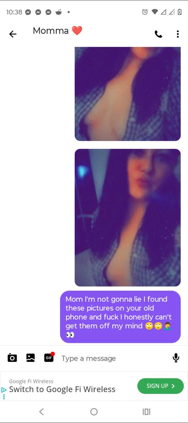 I took a chance fuck it. 🙄😳💦