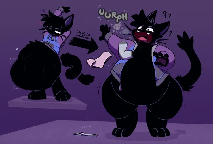 {Image} cat vore by unknown