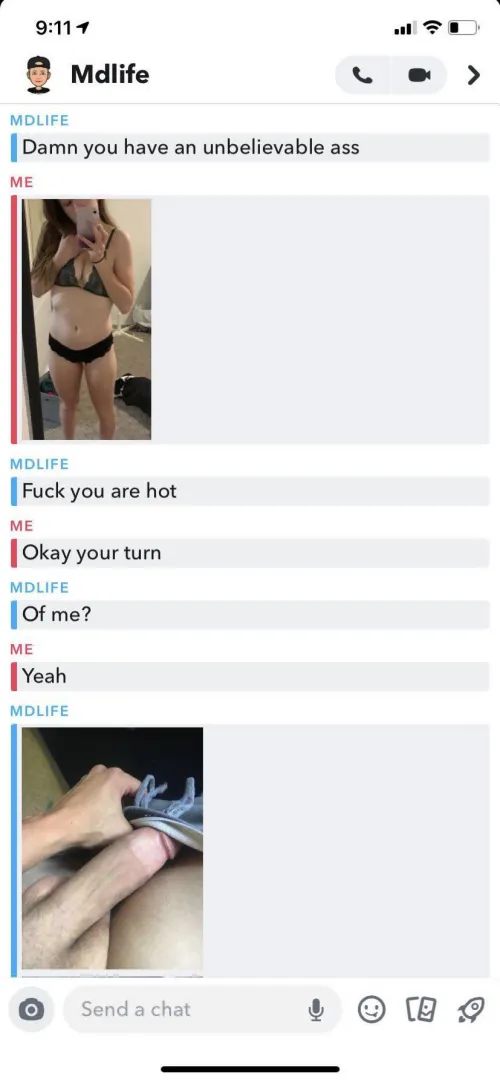 Messaging a new friend