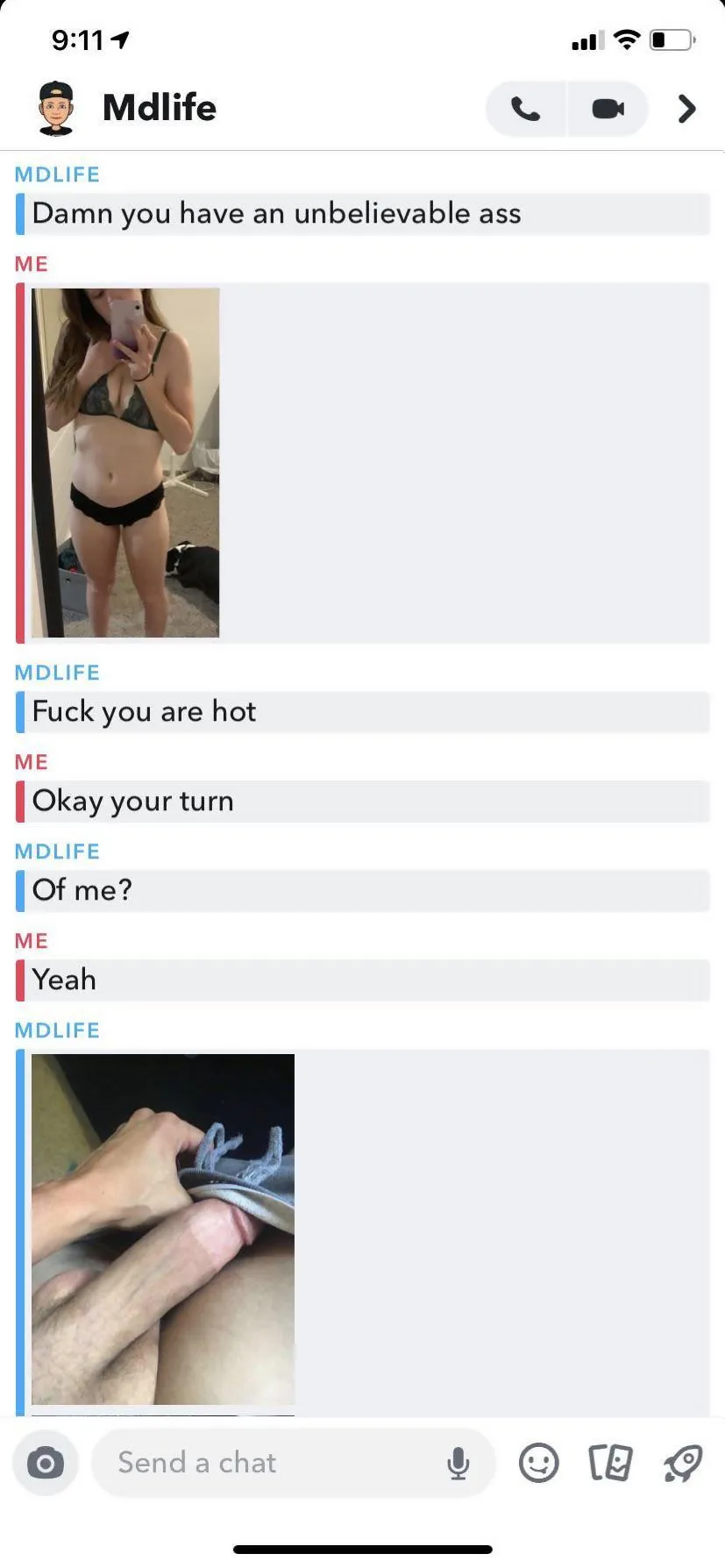 Messaging a new friend