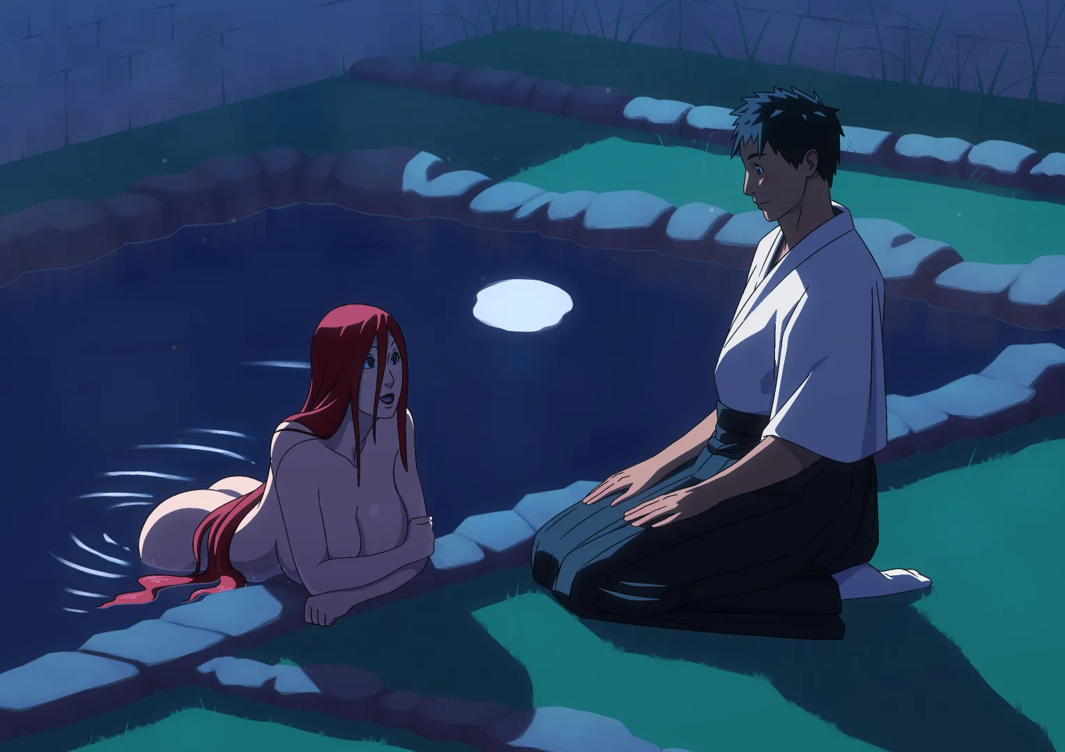 Mirai and Katsuma [Naruto OC's] (malarantonio)