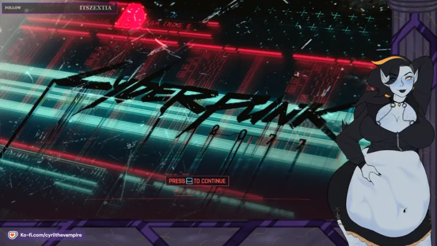 {Promo} Vorny Vampire Goddess Conquers Night City (Live w/ Cyberpunk 2077)