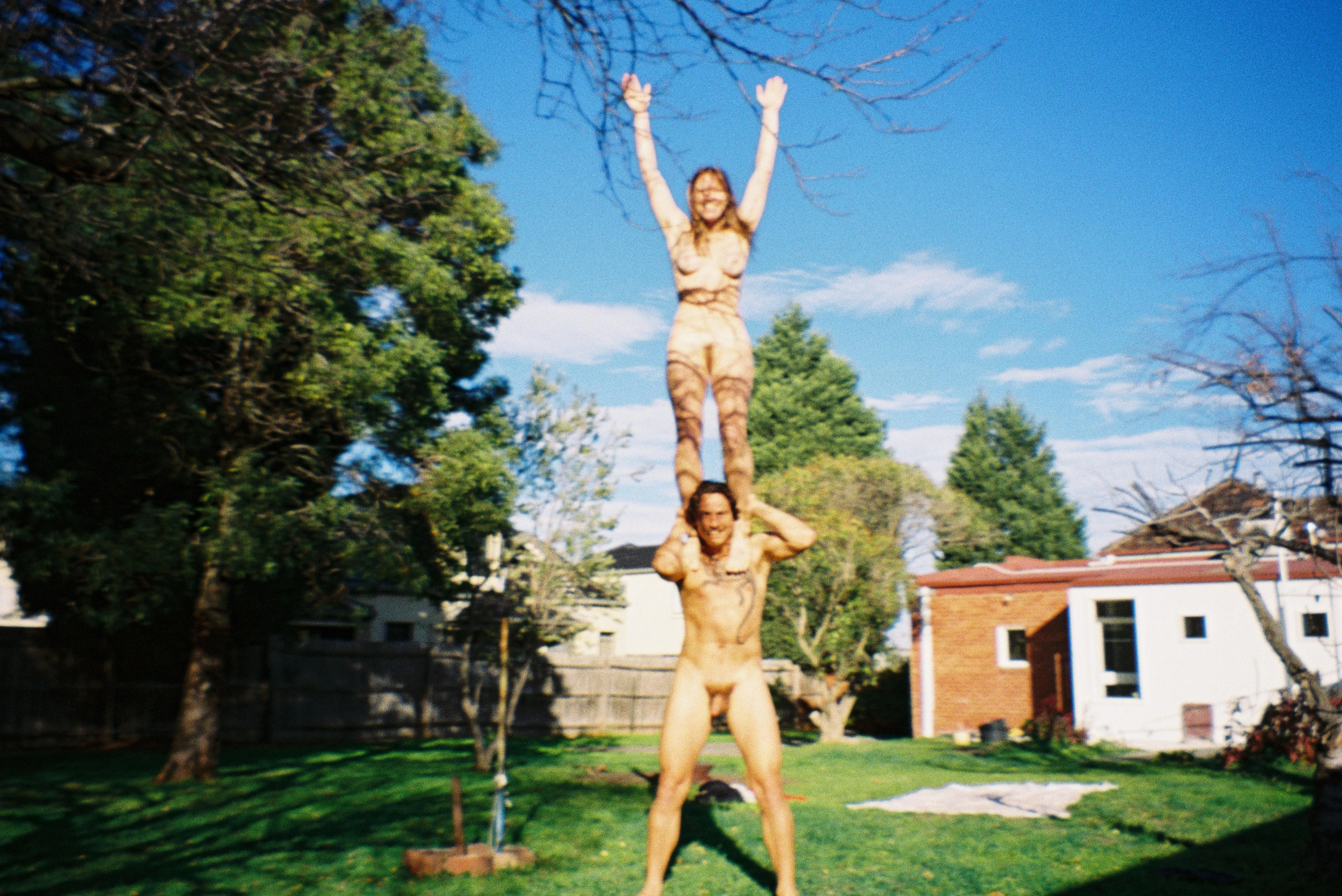 Afternoon sillies in the sun