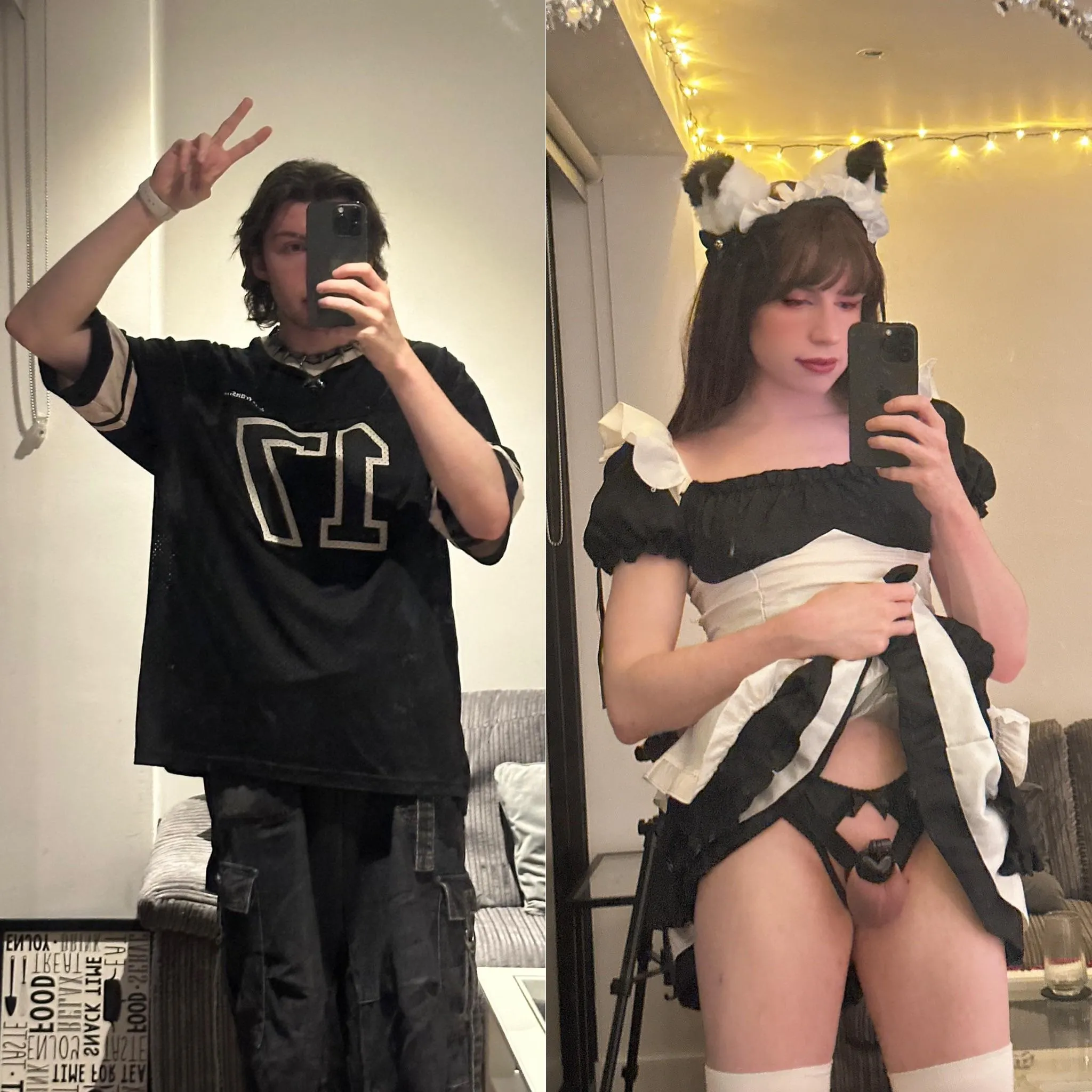 Before my girlfriend vs after the breakup