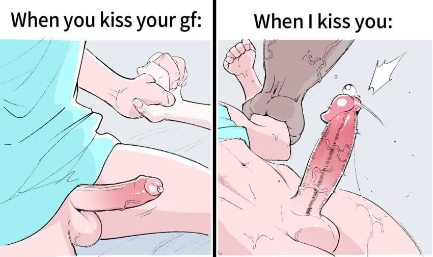 Being with a girl just can't compare to being fucked like a girl by a stronger man~