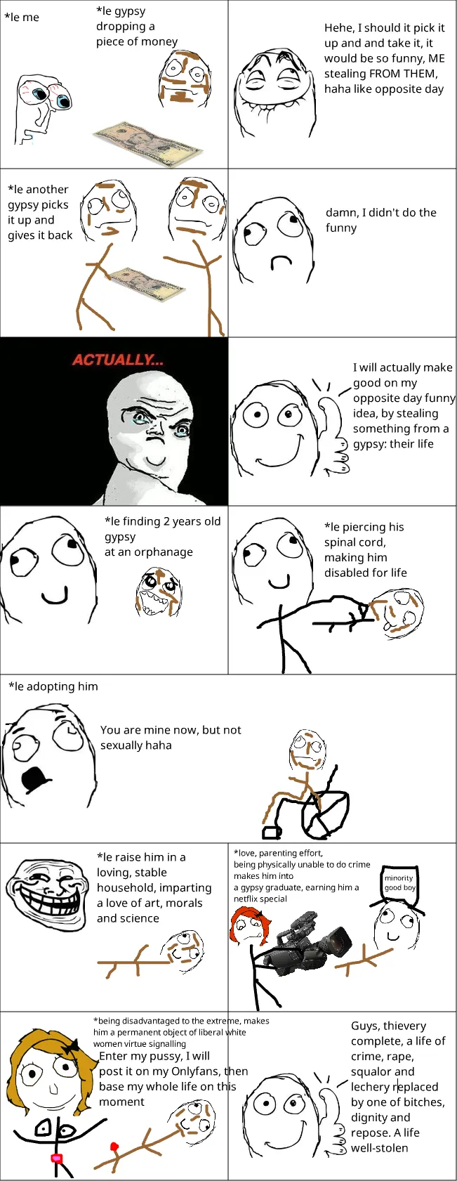 Doing god's work while having opposite day fun