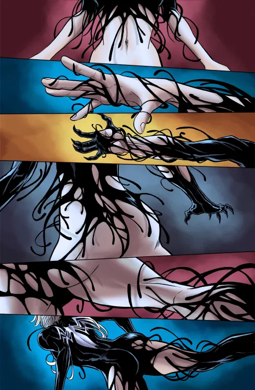 Gwen Stacy Seeking Venom (faltain) [Spectacular Spider-Man Animated Series] - How to find the full comic?